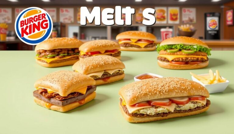 Burger King Melts Menu