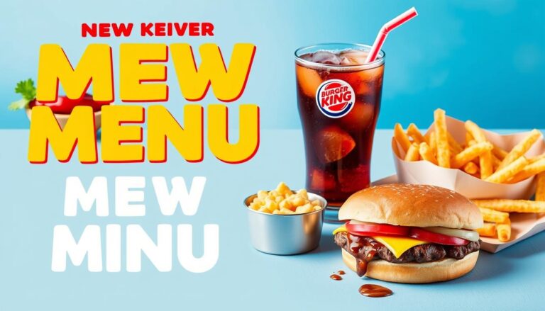 Burger King New Menu