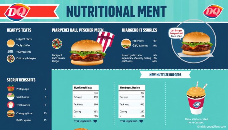 Dairy Queen Nutritional Menu