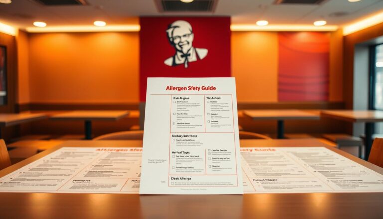 KFC Allergen Menu