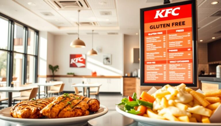 KFC Gluten Free Menu