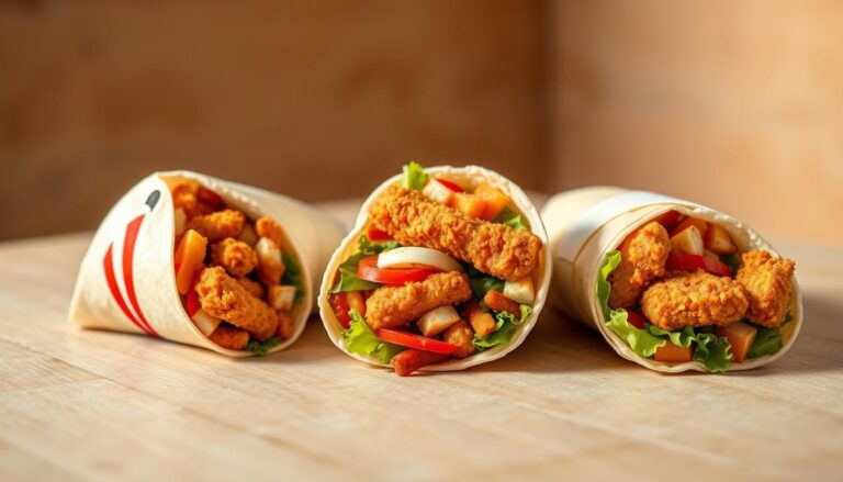 KFC Wraps Menu
