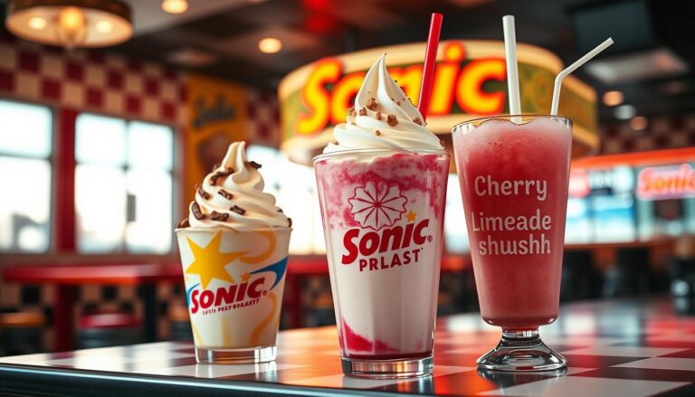 Sonic Dessert Menu