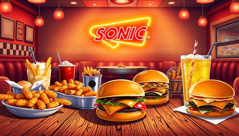 Sonic Happy Hour Menu
