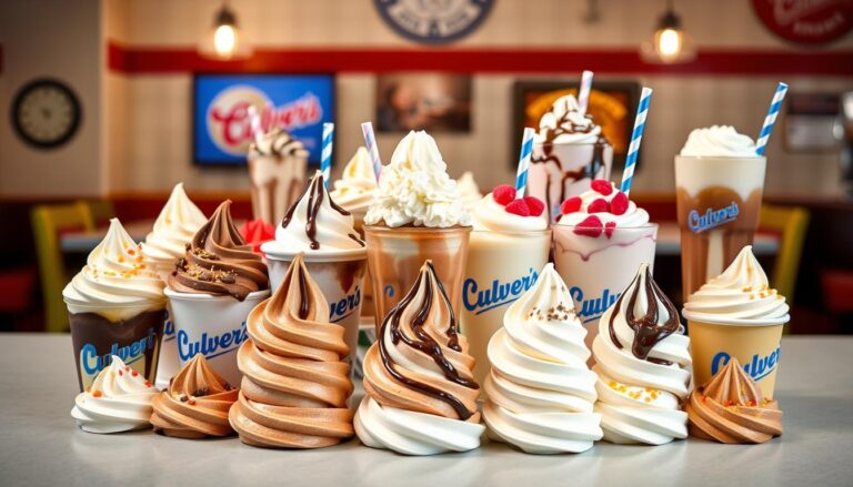 culvers ice cream menu