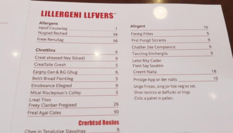 Outback Steakhouse Allergen Menu: Your Guide to Dining Safely
