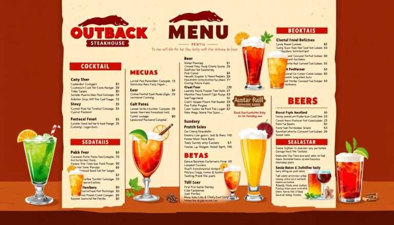 Outback Steakhouse Drink Menu: Quench Your Thirst in Style