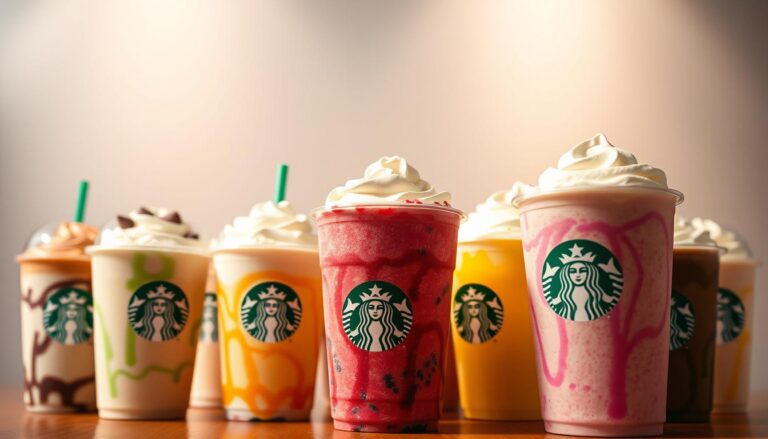 starbucks frappuccino menu