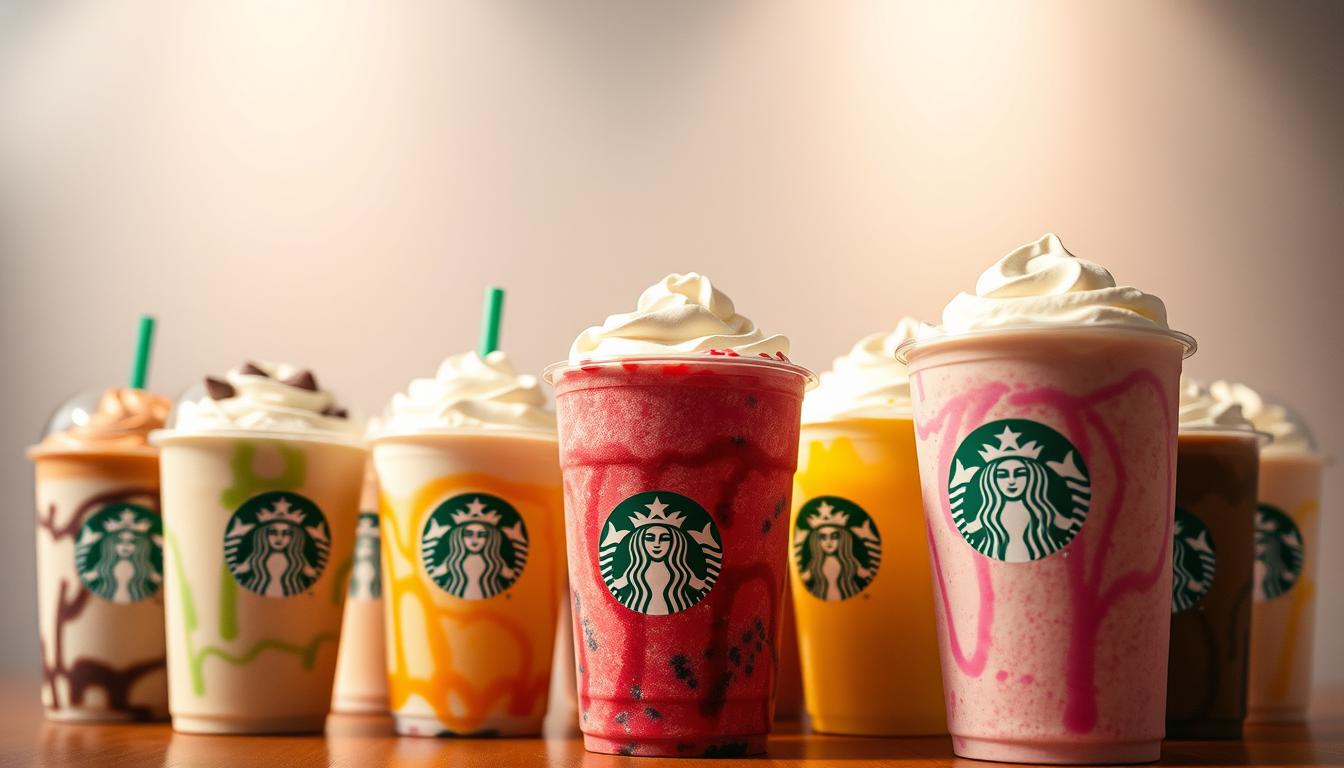 starbucks frappuccino menu