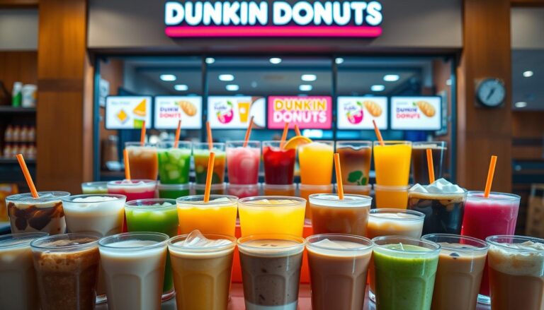 dunkin donuts drink menu