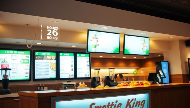 smoothie king hours