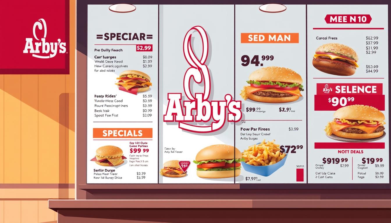 arby's menu specials