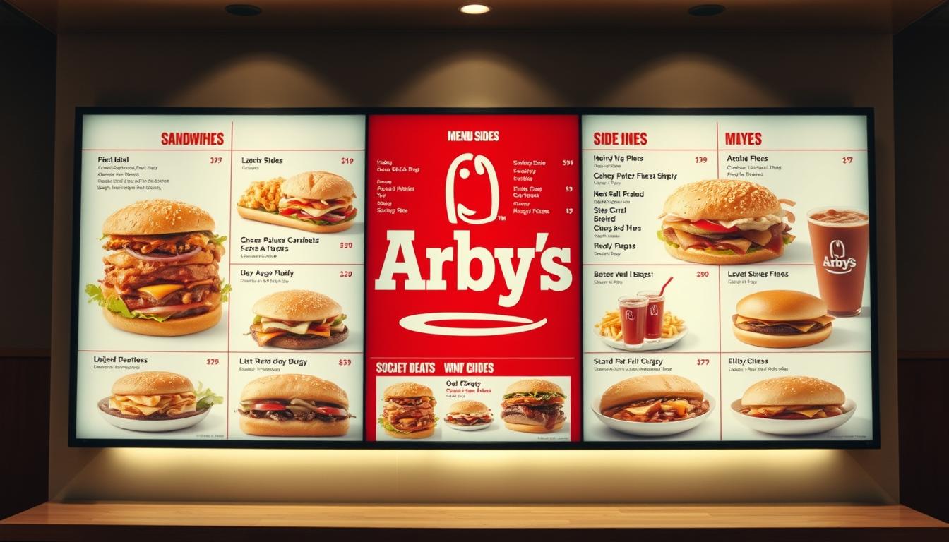 arby's menu