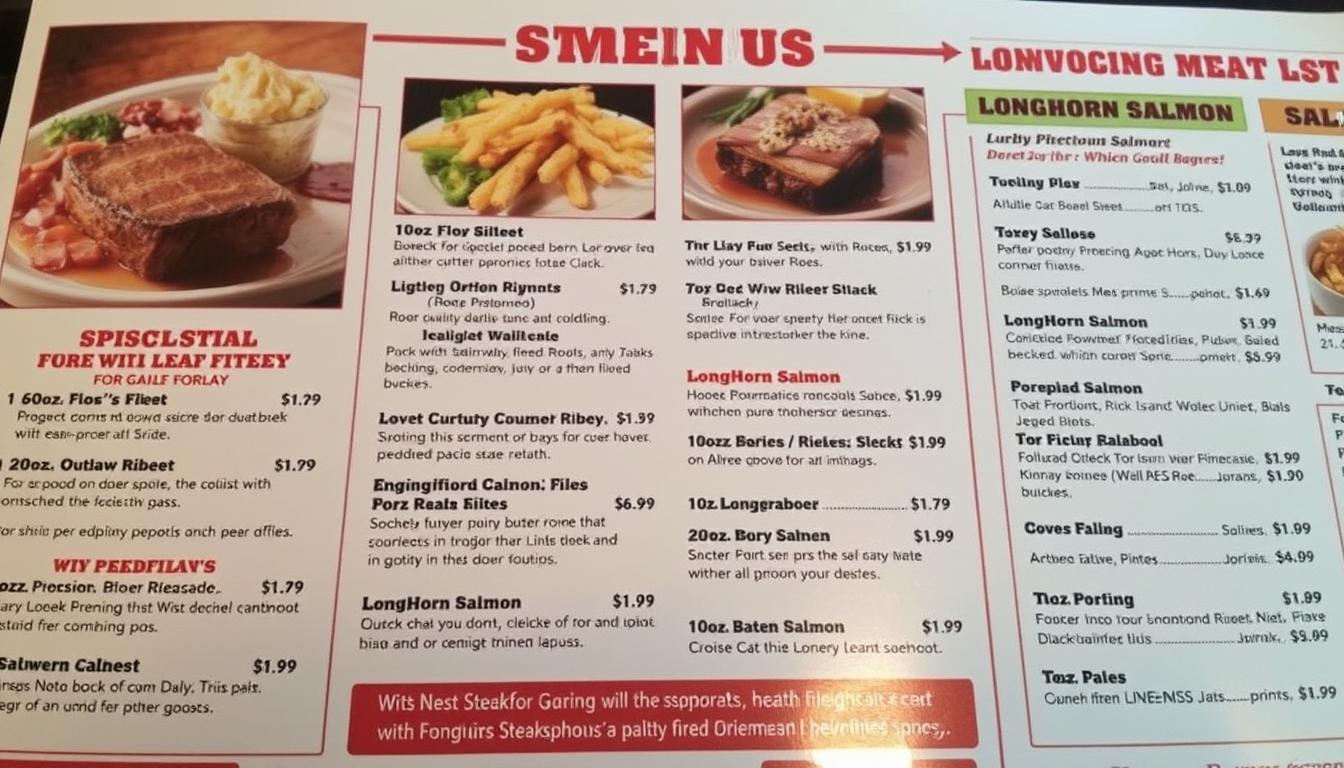 longhorn steakhouse palatka menu