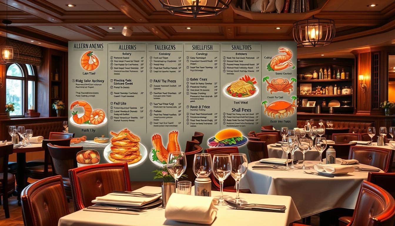 red lobster allergen menu
