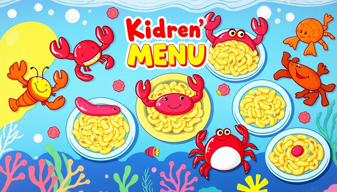 red lobster kids menu