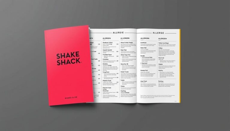shake shack allergen menu
