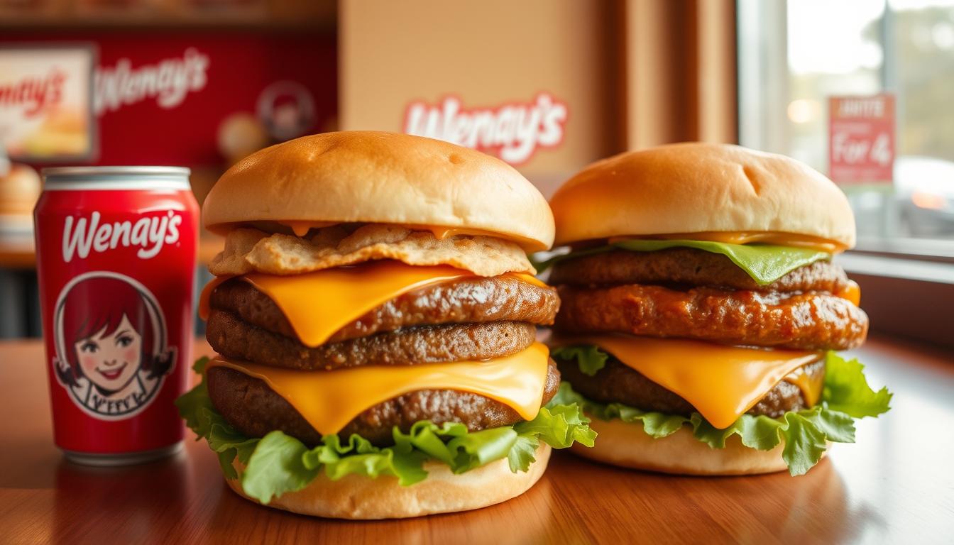wendy's menu 4 for $4