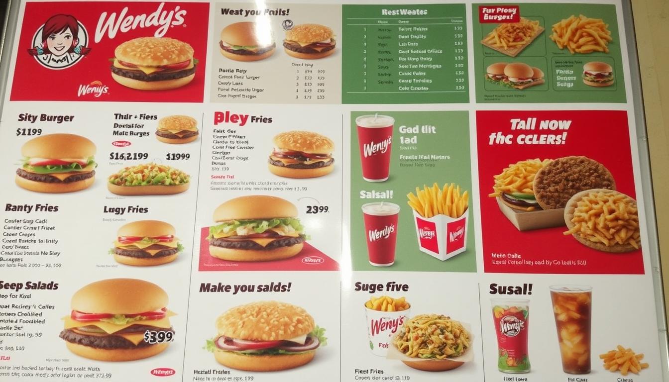 wendy's menu